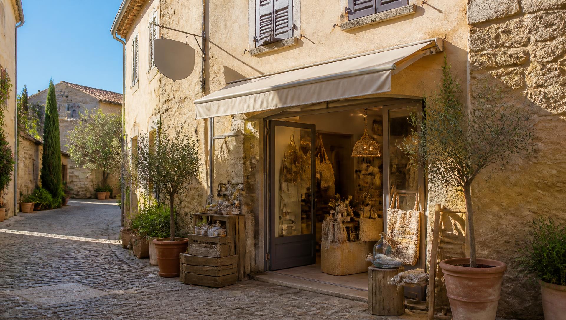 Kleiner Laden in einer provenzalischen Gasse